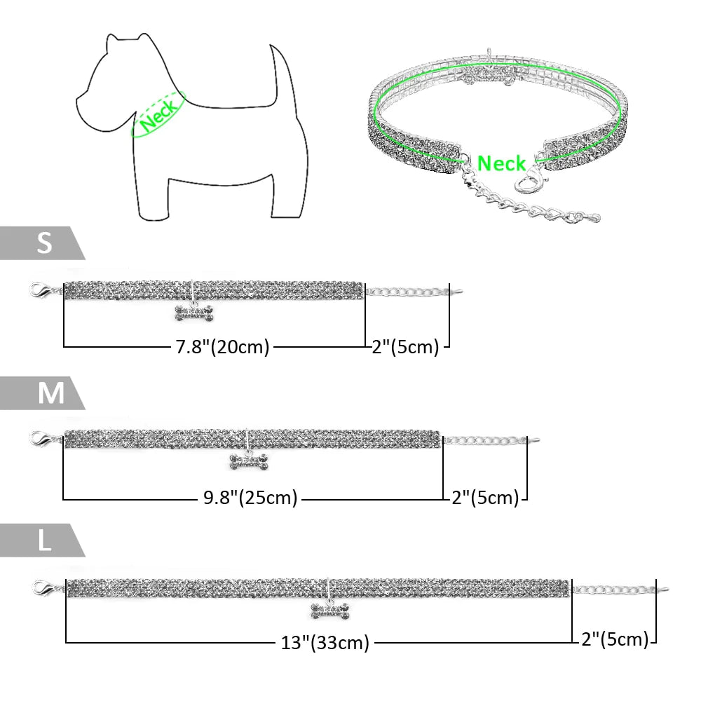 PawStars Rhinestone Dog Collar ™