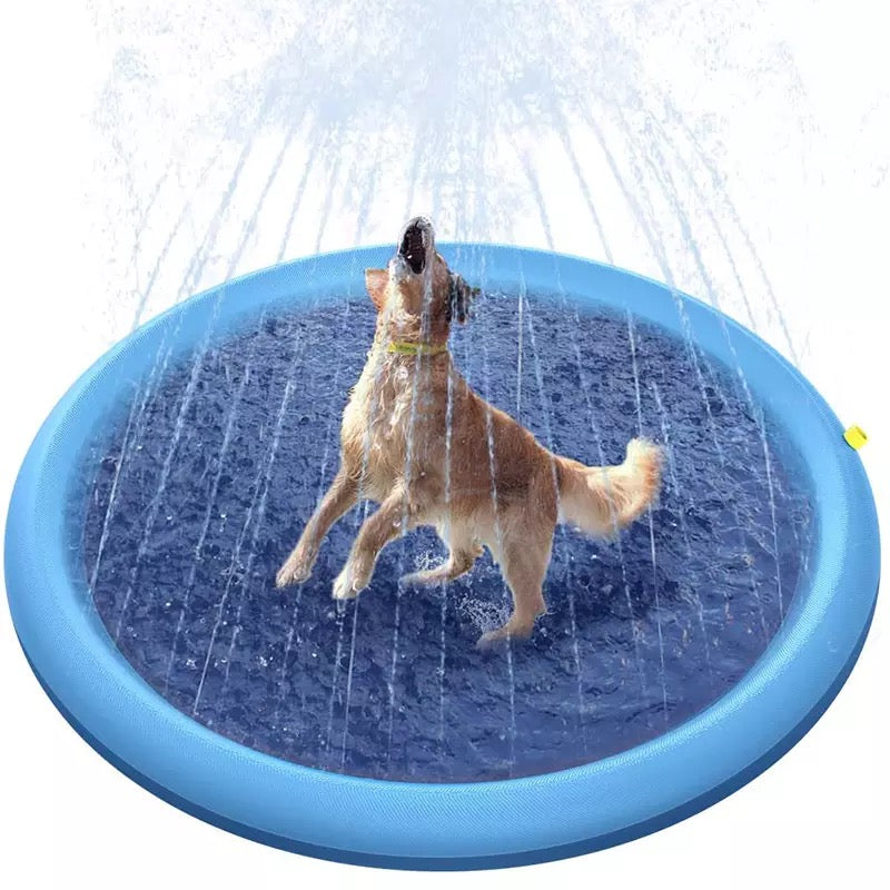 PawStarClub Pet & Family Fun Sprinkler Pool Pad